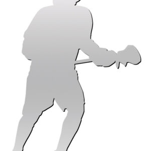 Magnet - Decal - Male Lacrosse Player